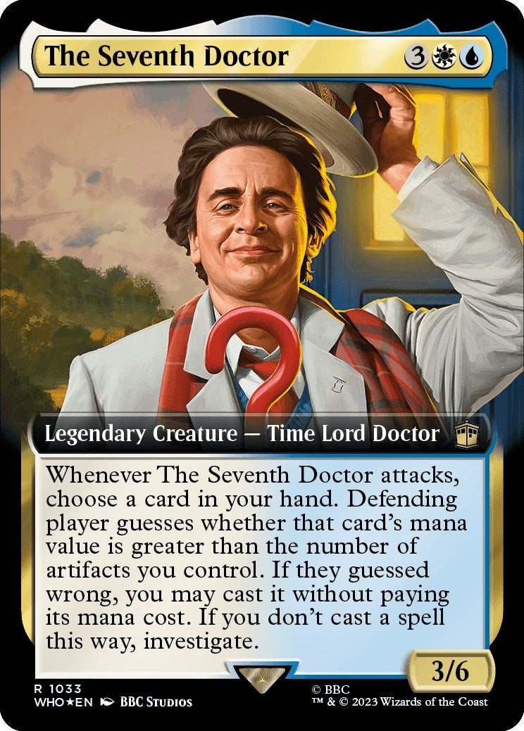 The Seventh Doctor (Extended Art) (Surge Foil) [Doctor Who] | Gear Gaming Fayetteville