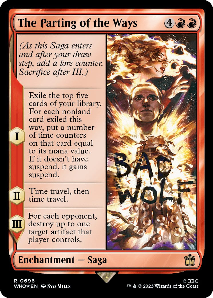 The Parting of the Ways (Surge Foil) [Doctor Who] | Gear Gaming Fayetteville