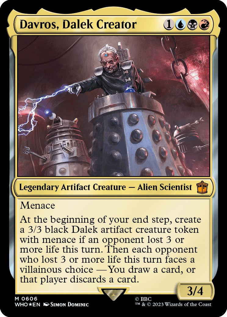 Davros, Dalek Creator (Surge Foil) [Doctor Who] | Gear Gaming Fayetteville