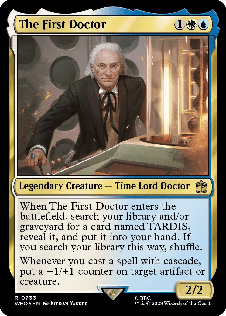 The First Doctor (Surge Foil) [Doctor Who] | Gear Gaming Fayetteville