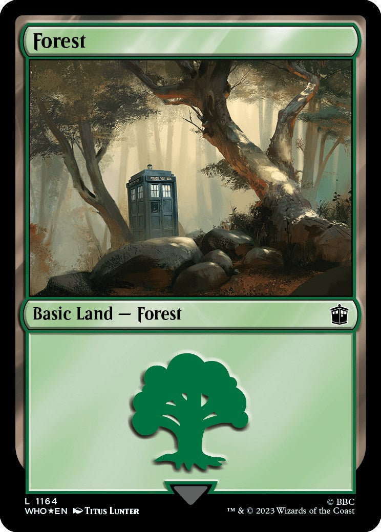 Forest (1164) (Surge Foil) [Doctor Who] | Gear Gaming Fayetteville