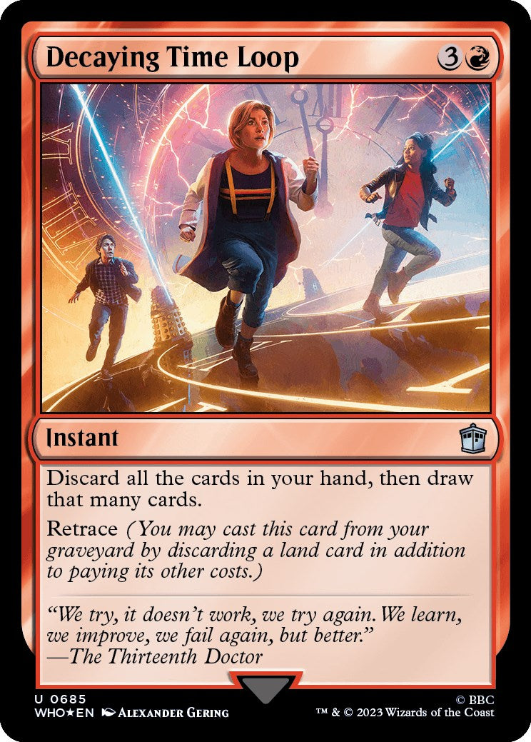 Decaying Time Loop (Surge Foil) [Doctor Who] | Gear Gaming Fayetteville