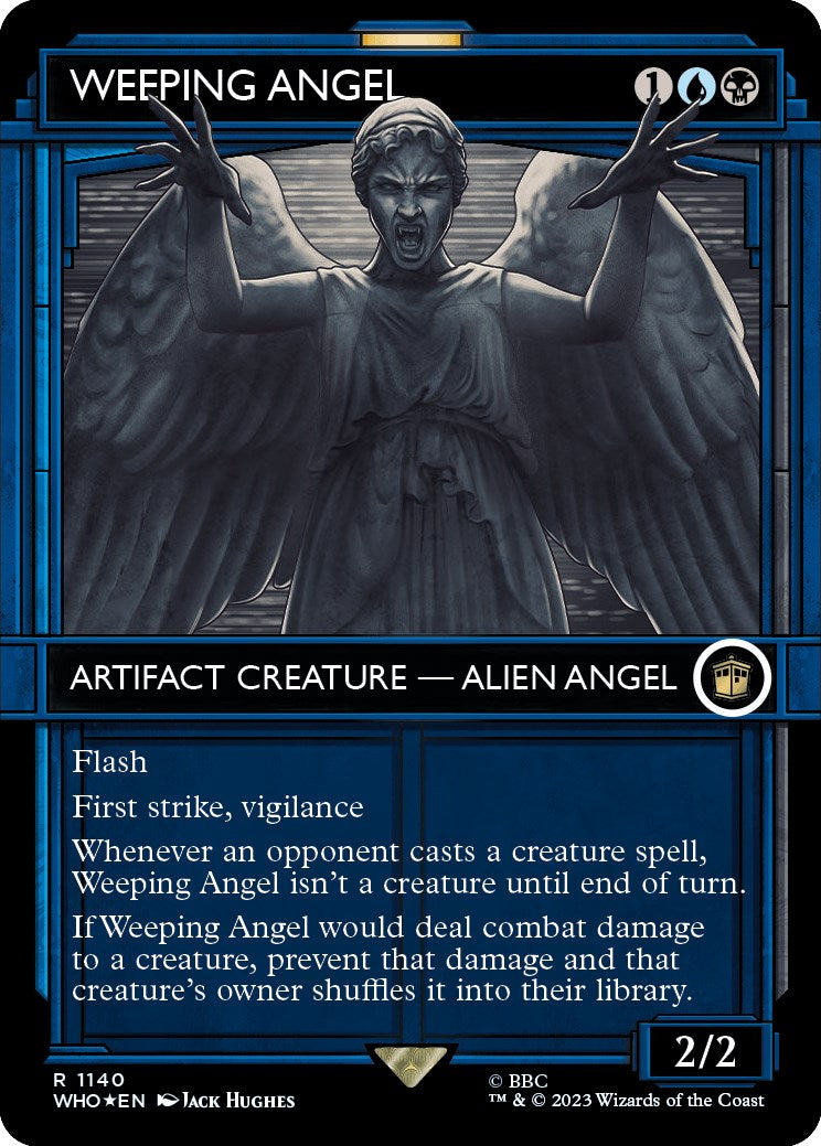 Weeping Angel (Showcase) (Surge Foil) [Doctor Who] | Gear Gaming Fayetteville