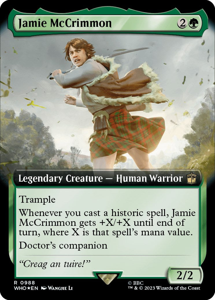 Jamie McCrimmon (Extended Art) (Surge Foil) [Doctor Who] | Gear Gaming Fayetteville