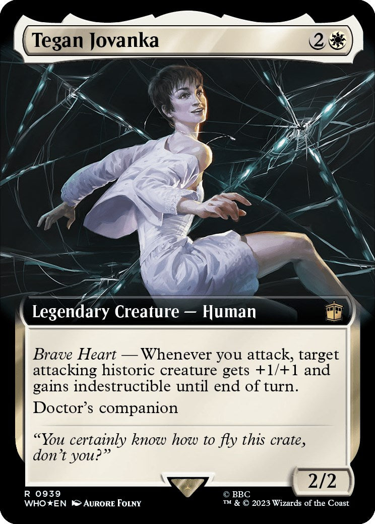 Tegan Jovanka (Extended Art) (Surge Foil) [Doctor Who] | Gear Gaming Fayetteville