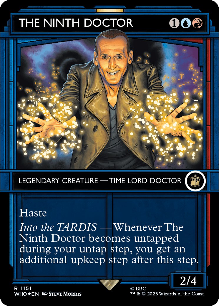 The Ninth Doctor (Showcase) (Surge Foil) [Doctor Who] | Gear Gaming Fayetteville