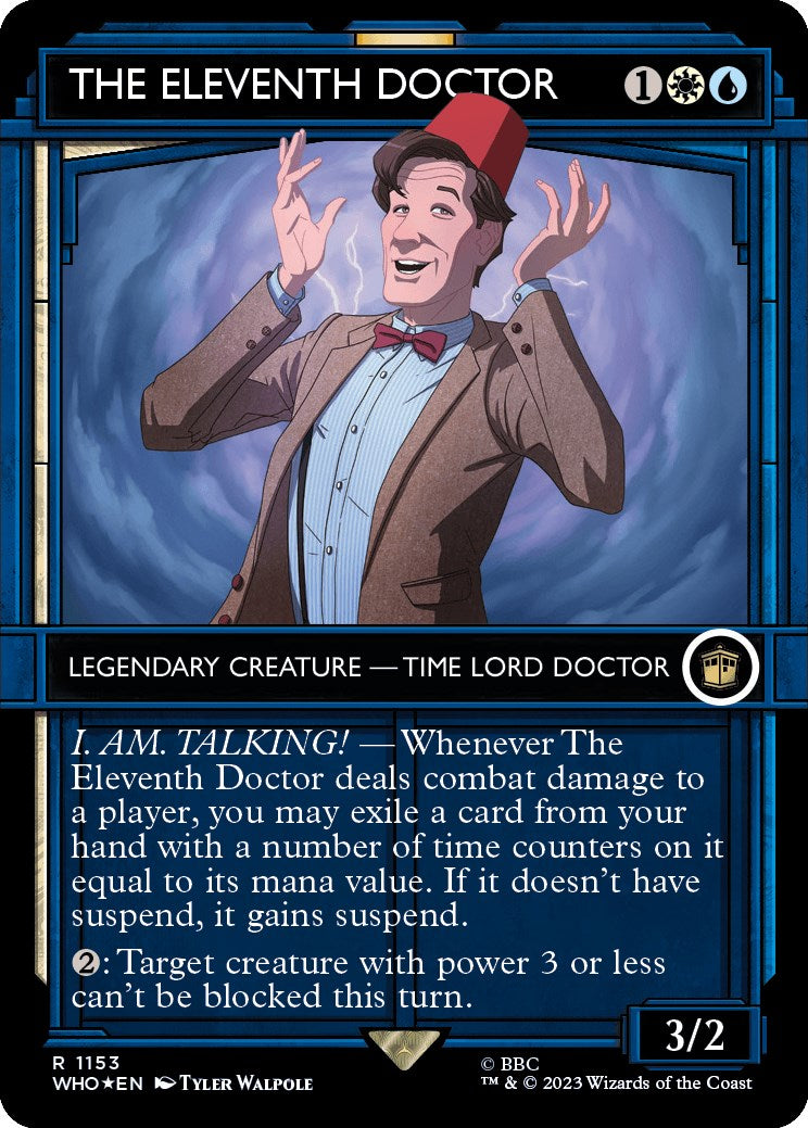 The Eleventh Doctor (Showcase) (Surge Foil) [Doctor Who] | Gear Gaming Fayetteville