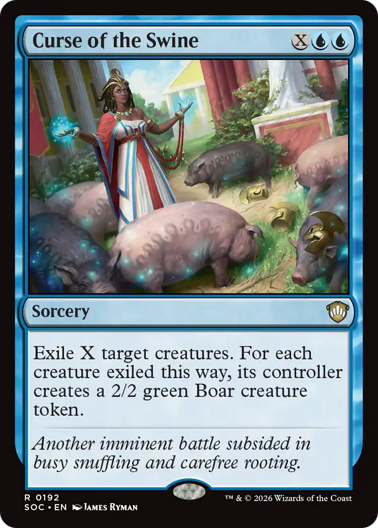 Curse of the Swine [Secrets of Strixhaven Commander] | Gear Gaming Fayetteville