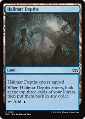 Halimar Depths [Duskmourn: House of Horror Commander] | Gear Gaming Fayetteville