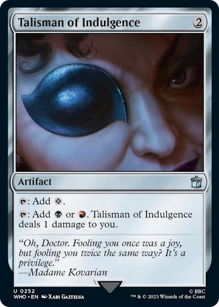 Talisman of Indulgence [Doctor Who] | Gear Gaming Fayetteville