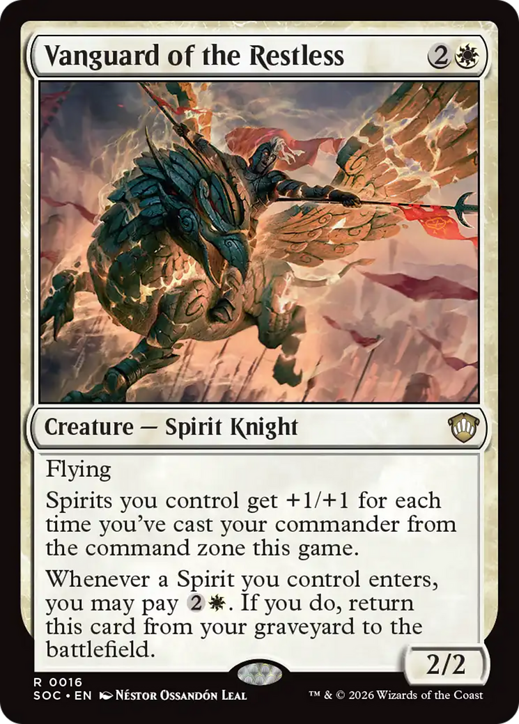 Vanguard of the Restless [Secrets of Strixhaven Commander] | Gear Gaming Fayetteville