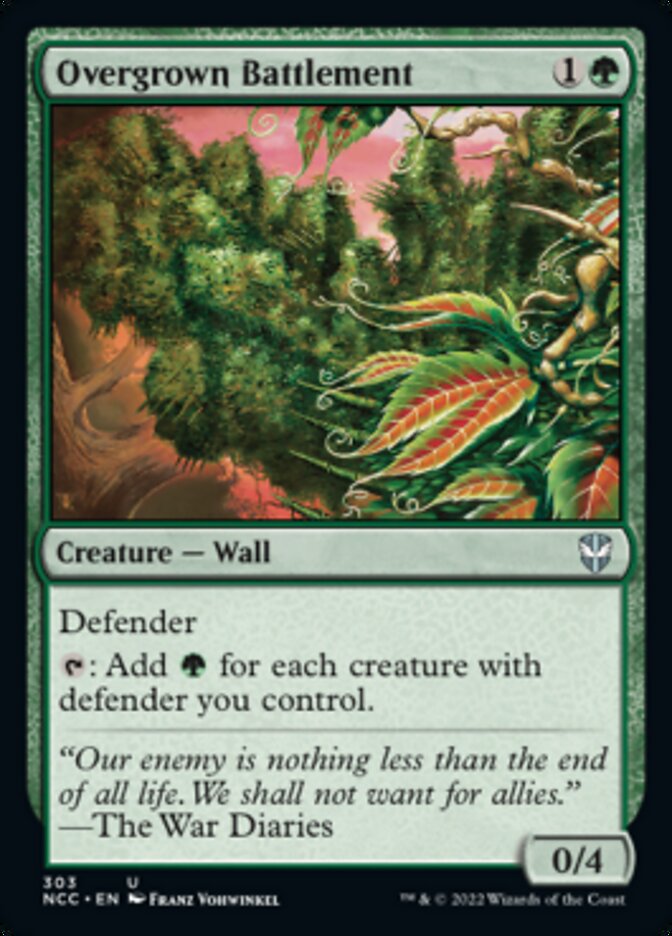 Overgrown Battlement [Streets of New Capenna Commander] | Gear Gaming Fayetteville