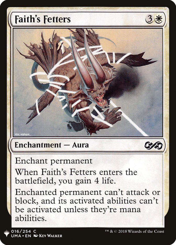 Faith's Fetters [Mystery Booster] | Gear Gaming Fayetteville