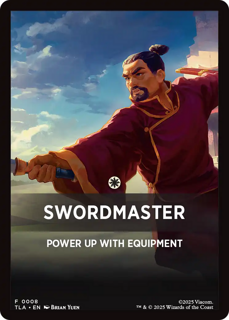 Swordmaster Theme Card [Avatar: The Last Airbender Tokens] | Gear Gaming Fayetteville