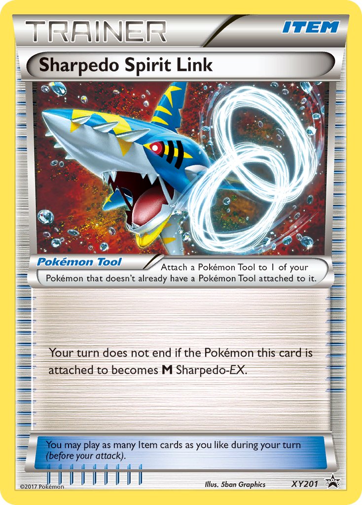 Sharpedo Spirit Link (XY201) [XY: Black Star Promos] | Gear Gaming Fayetteville