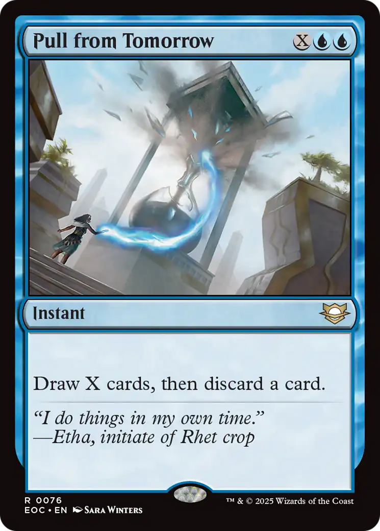 Pull from Tomorrow [Edge of Eternities Commander] | Gear Gaming Fayetteville