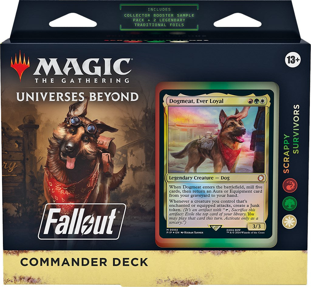 Fallout: Out of the Vault - Scrappy Survivors Commander Deck | Gear Gaming Fayetteville