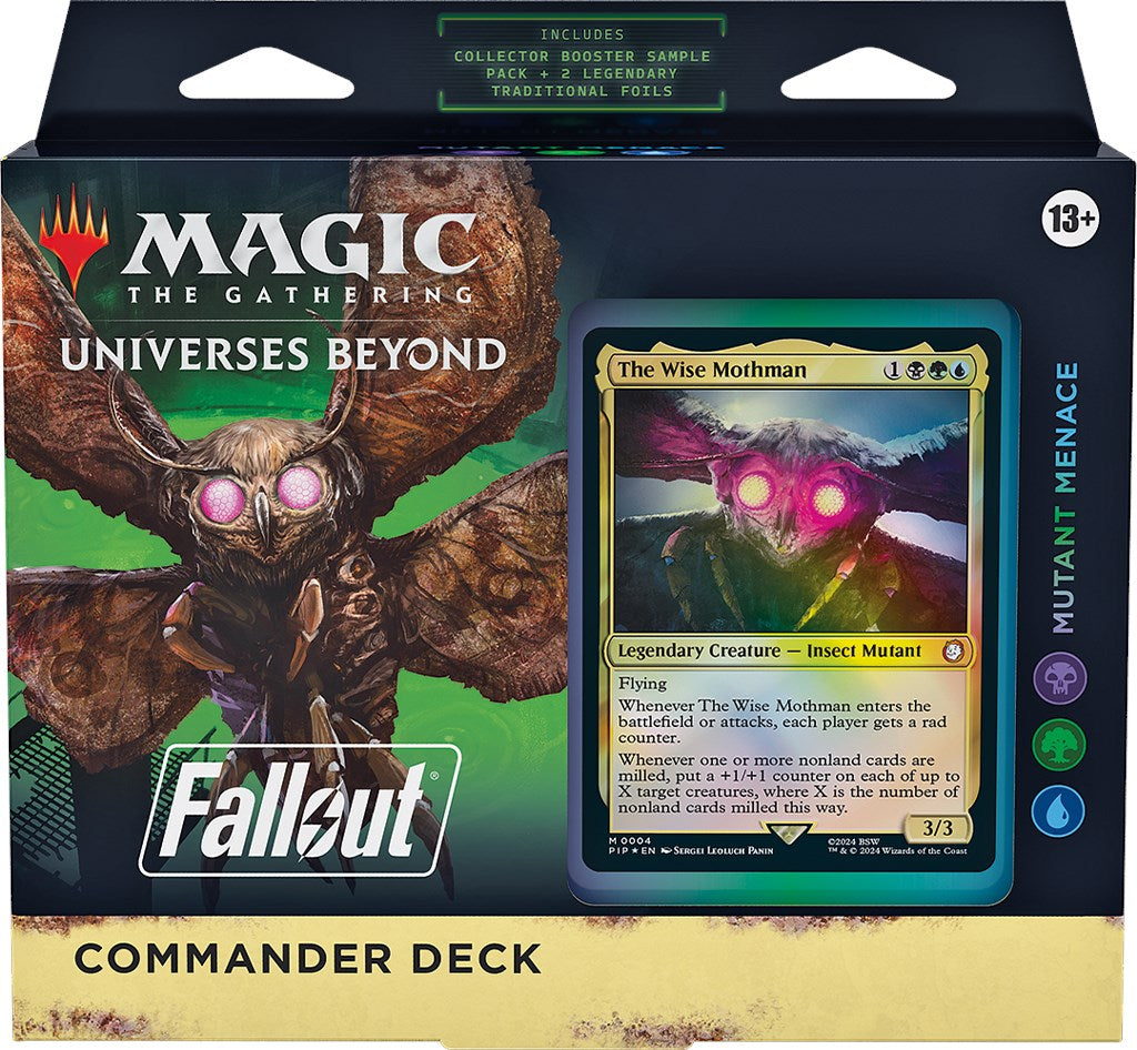 Fallout: Out of the Vault - Mutant Menace Commander Deck | Gear Gaming Fayetteville