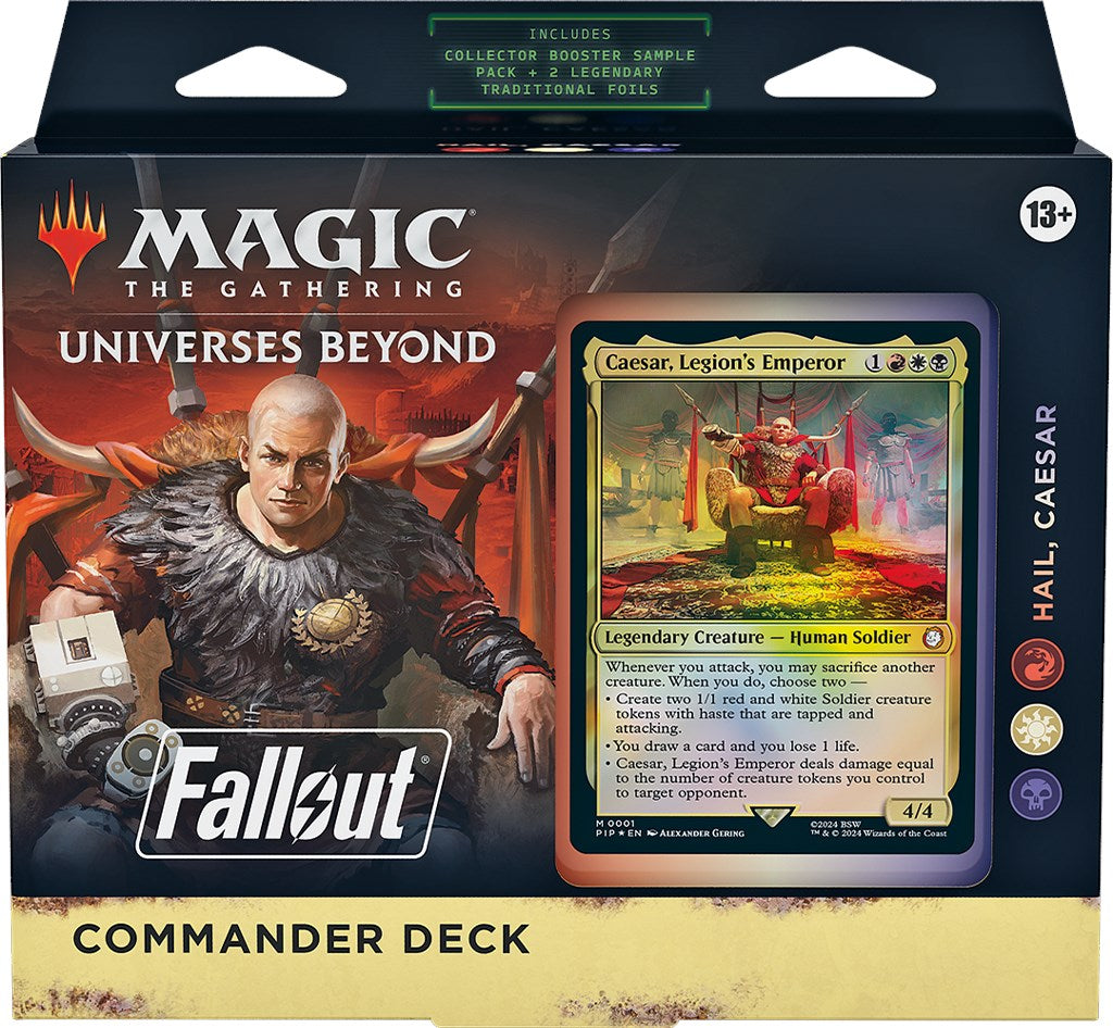 Fallout: Out of the Vault - Hail, Caesar Commander Deck | Gear Gaming Fayetteville