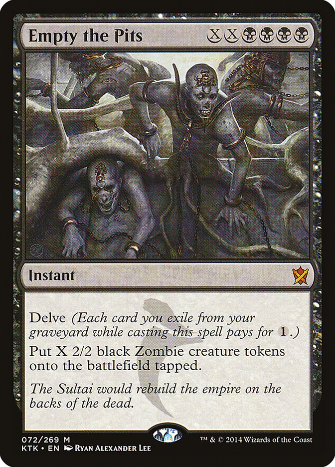 Empty the Pits [Khans of Tarkir] | Gear Gaming Fayetteville