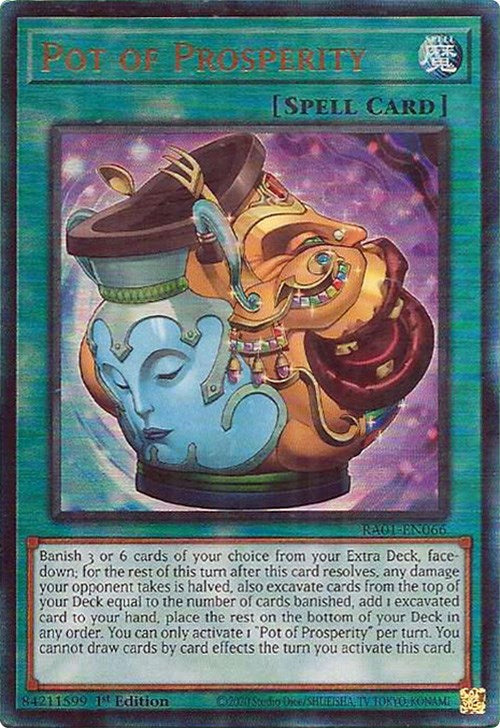 Pot of Prosperity [RA01-EN066] Prismatic Ultimate Rare | Gear Gaming Fayetteville