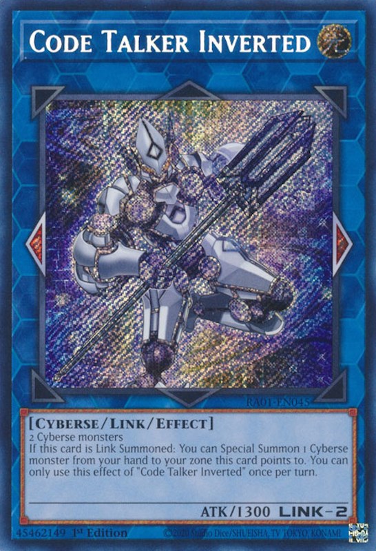 Code Talker Inverted [RA01-EN045] Secret Rare | Gear Gaming Fayetteville