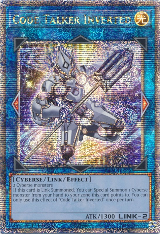 Code Talker Inverted [RA01-EN045] Quarter Century Secret Rare | Gear Gaming Fayetteville