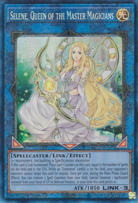 Selene, Queen of the Master Magicians [RA01-EN047] Prismatic Collector's Rare | Gear Gaming Fayetteville