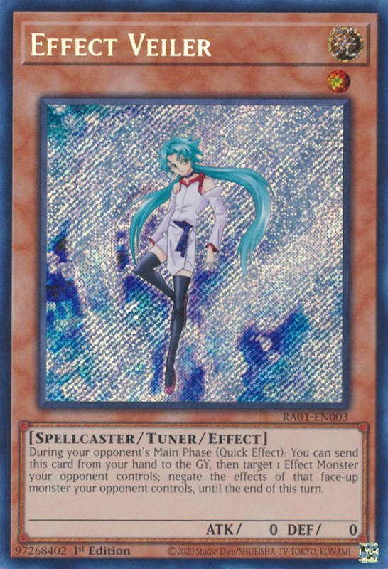 Effect Veiler [RA01-EN003] Secret Rare | Gear Gaming Fayetteville