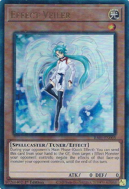 Effect Veiler [RA01-EN003] Prismatic Ultimate Rare | Gear Gaming Fayetteville