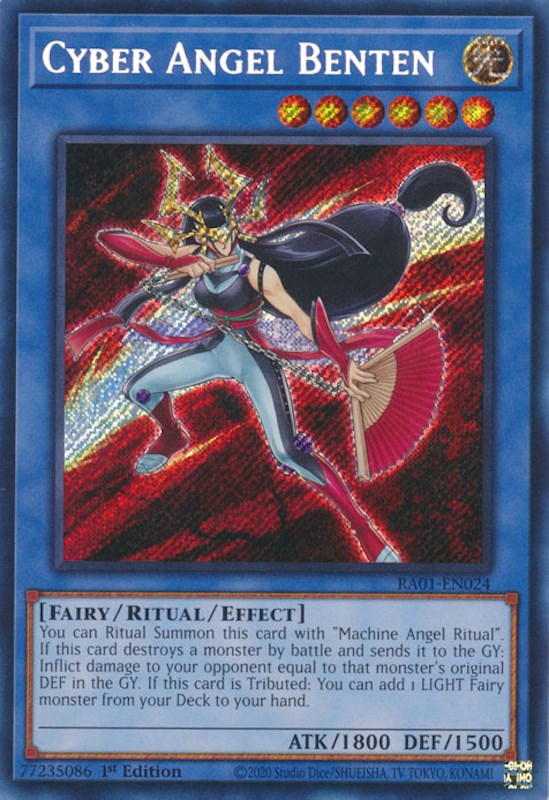 Cyber Angel Benten [RA01-EN024] Secret Rare | Gear Gaming Fayetteville