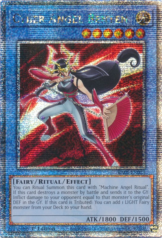 Cyber Angel Benten [RA01-EN024] Quarter Century Secret Rare | Gear Gaming Fayetteville