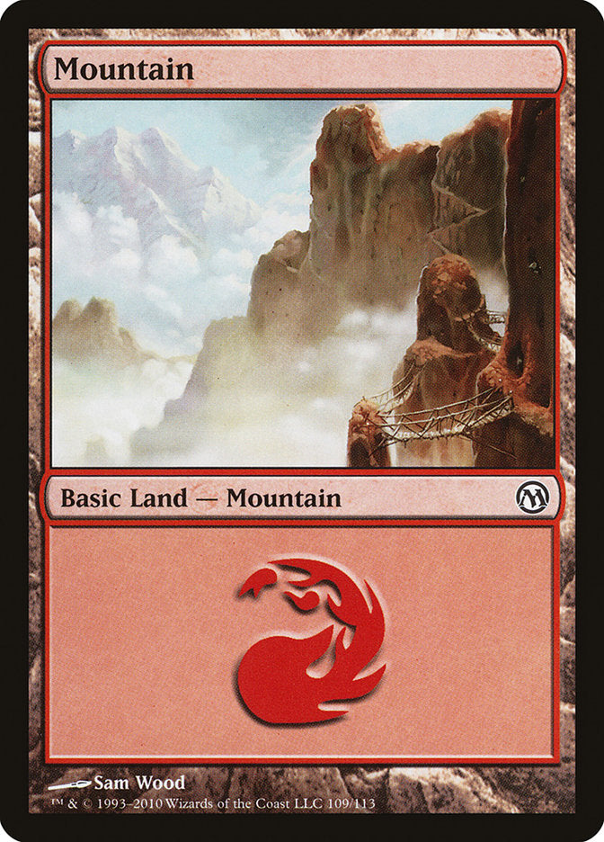 Mountain (109) [Duels of the Planeswalkers] | Gear Gaming Fayetteville