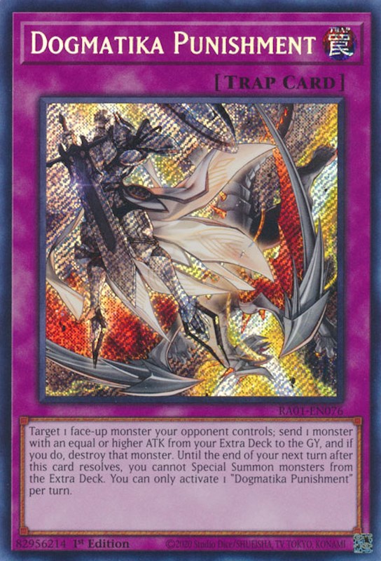 Dogmatika Punishment [RA01-EN076] Secret Rare | Gear Gaming Fayetteville