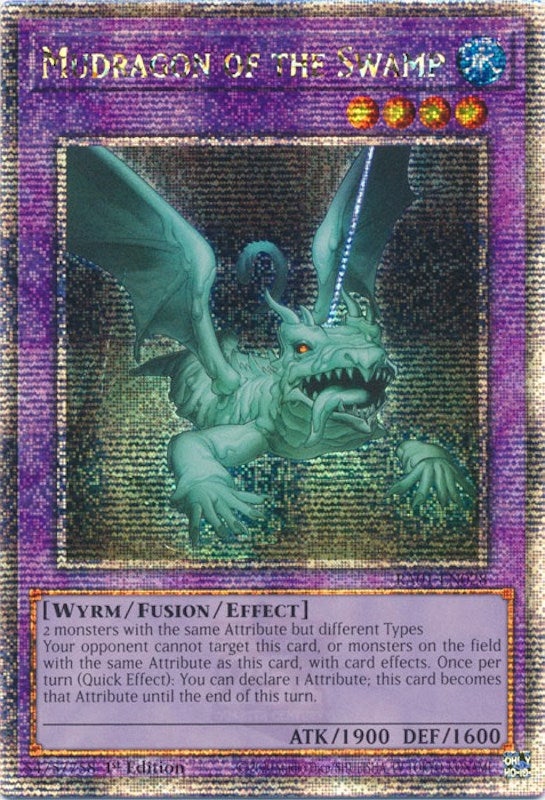 Mudragon of the Swamp [RA01-EN028] Quarter Century Secret Rare | Gear Gaming Fayetteville