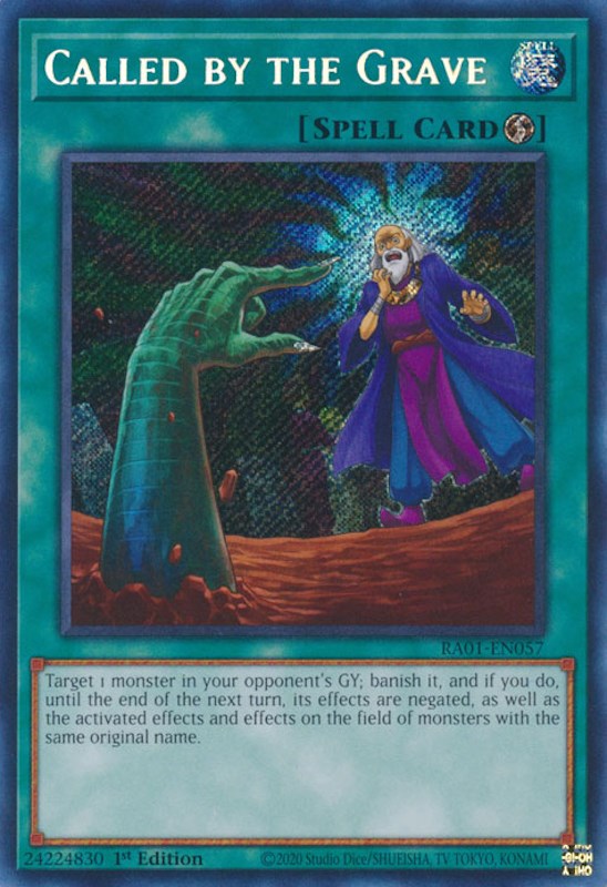 Called by the Grave [RA01-EN057] Secret Rare | Gear Gaming Fayetteville