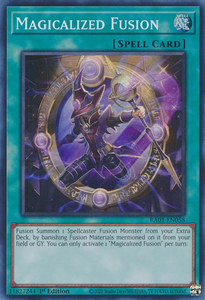 Magicalized Fusion [RA01-EN058] Super Rare | Gear Gaming Fayetteville