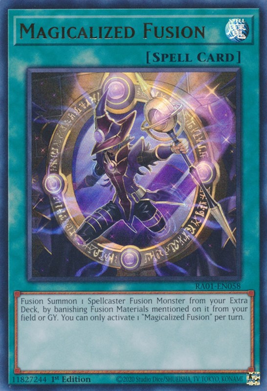 Magicalized Fusion [RA01-EN058] Ultra Rare | Gear Gaming Fayetteville