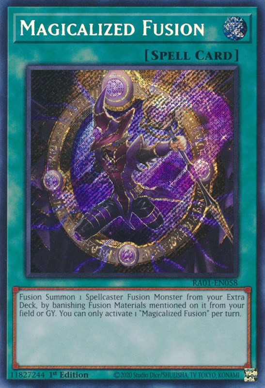 Magicalized Fusion [RA01-EN058] Secret Rare | Gear Gaming Fayetteville