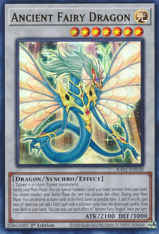 Ancient Fairy Dragon [RA01-EN030] Ultra Rare | Gear Gaming Fayetteville