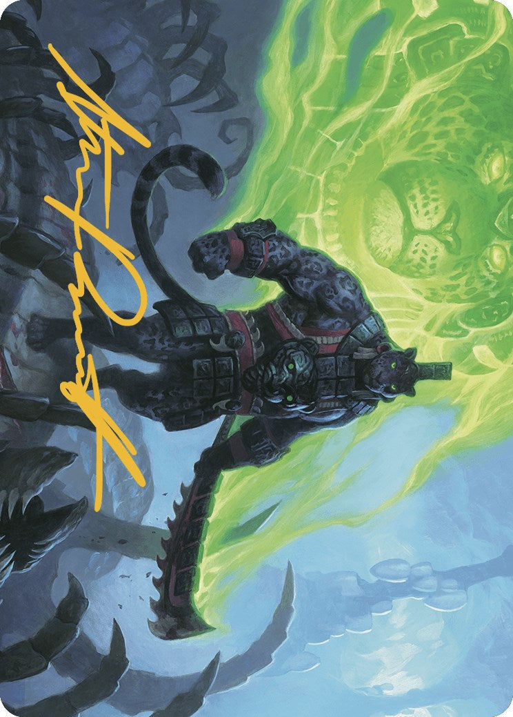 Malamet Veteran Art Card (Gold-Stamped Signature) [The Lost Caverns of Ixalan Art Series] | Gear Gaming Fayetteville