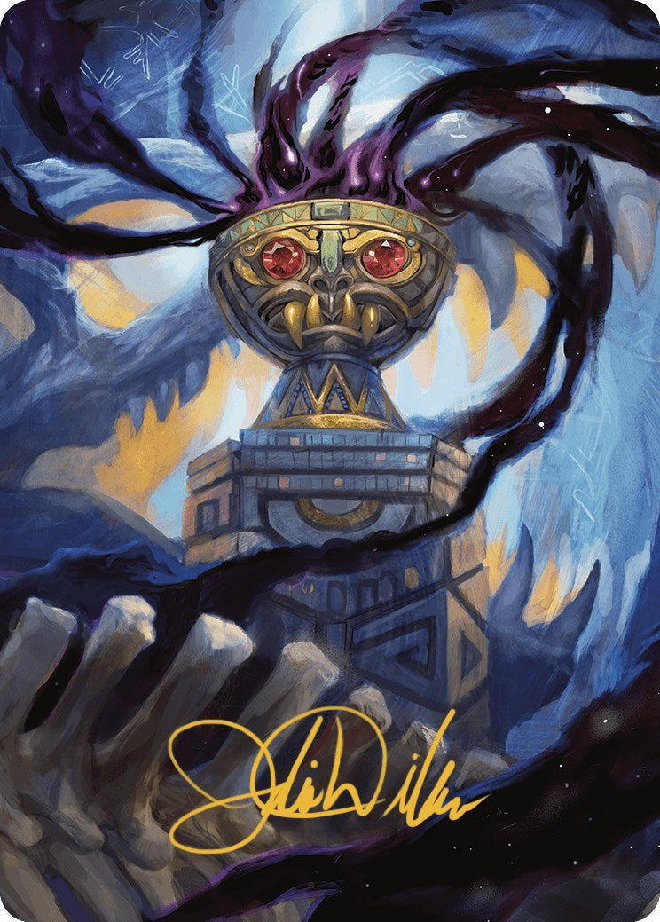 Chalice of the Void Art Card (Gold-Stamped Signature) [The Lost Caverns of Ixalan Art Series] | Gear Gaming Fayetteville