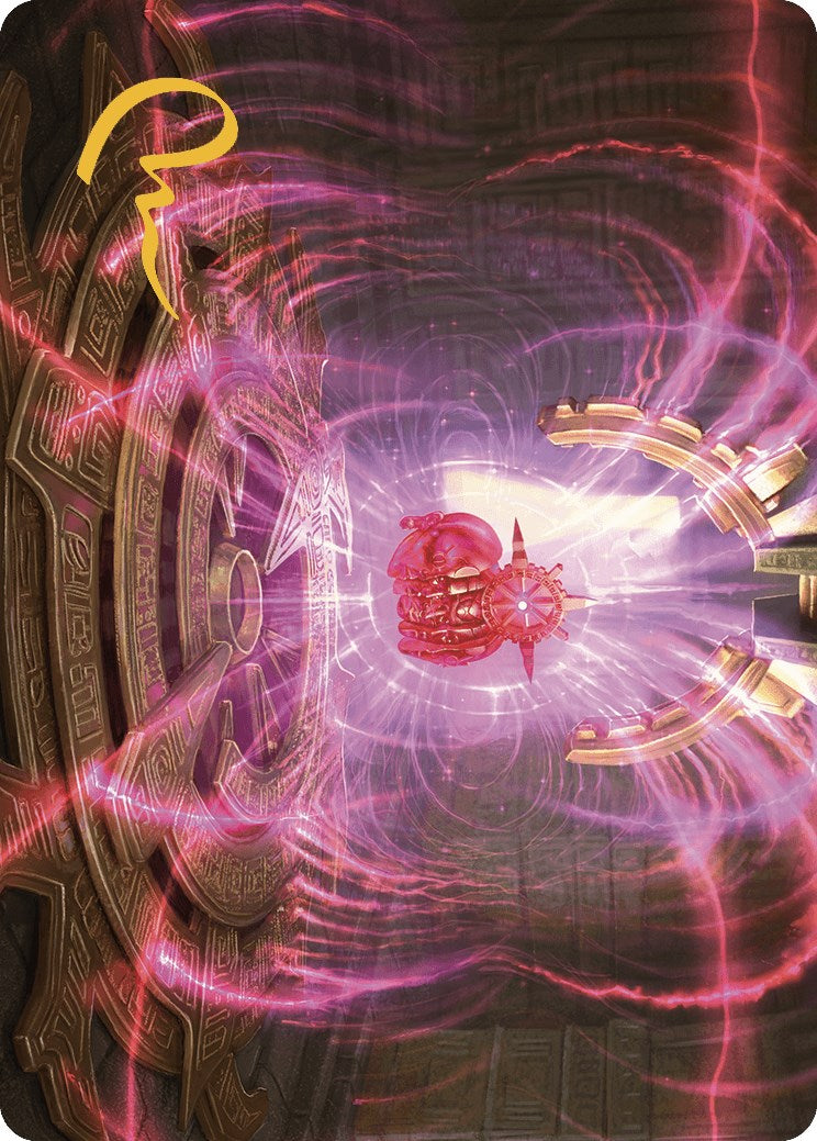 Locus of Enlightenment Art Card (Gold-Stamped Signature) [The Lost Caverns of Ixalan Art Series] | Gear Gaming Fayetteville