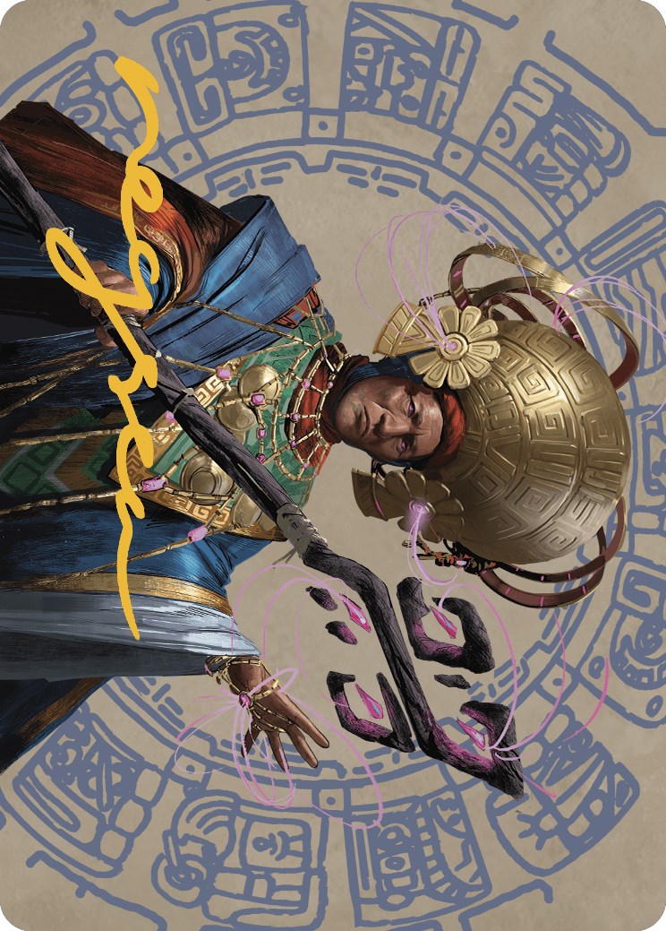 Akal Pakal, First Among Equals Art Card (46/81) (Gold-Stamped Signature) [The Lost Caverns of Ixalan Art Series] | Gear Gaming Fayetteville