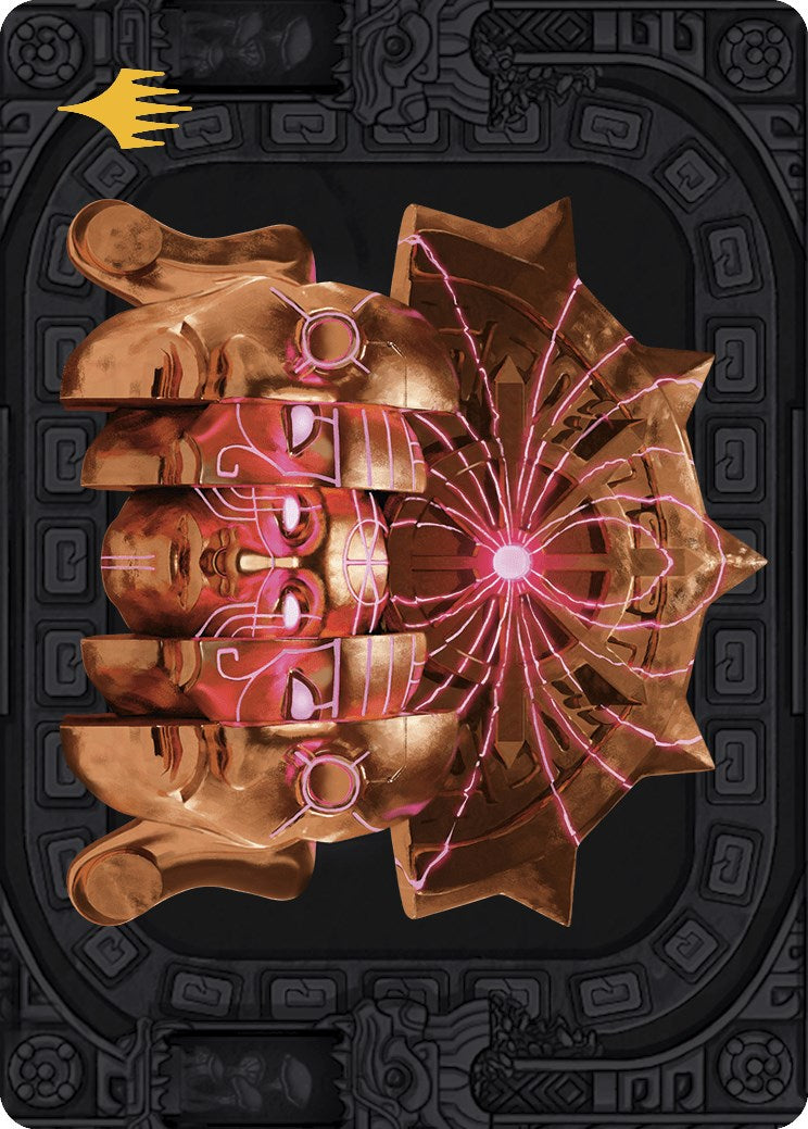Ojer Taq, Deepest Foundation Art Card (56/81) (Gold-Stamped Planeswalker Symbol) [The Lost Caverns of Ixalan Art Series] | Gear Gaming Fayetteville