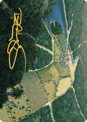 Restless Prairie Art Card (Gold-Stamped Signature) [The Lost Caverns of Ixalan Art Series] | Gear Gaming Fayetteville