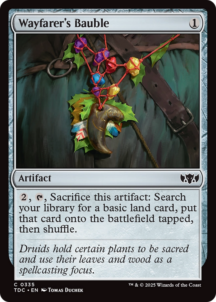 Wayfarer's Bauble [Tarkir: Dragonstorm Commander] | Gear Gaming Fayetteville