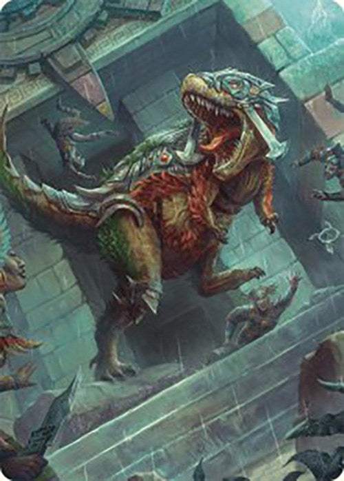 Carnage Tyrant Art Card [The Lost Caverns of Ixalan Art Series] | Gear Gaming Fayetteville