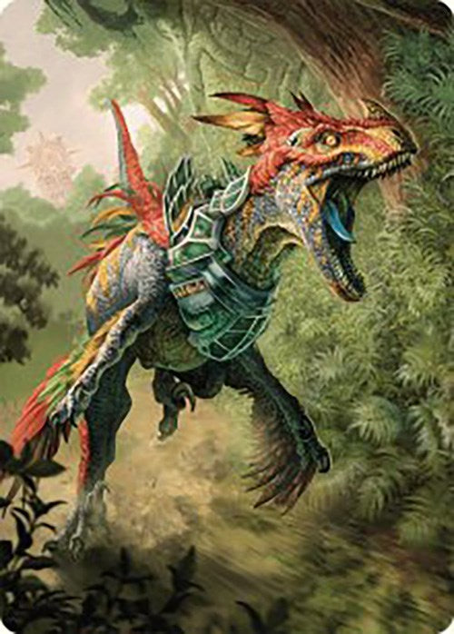 Dinosaur Token Art Card [The Lost Caverns of Ixalan Art Series] | Gear Gaming Fayetteville