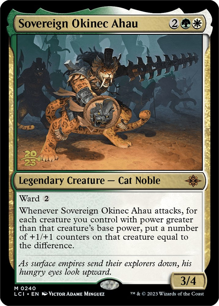 Sovereign Okinec Ahau [The Lost Caverns of Ixalan Prerelease Cards] | Gear Gaming Fayetteville